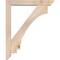 Ekena Millwork Imperial Slat Smooth Bracket w/ Offset Brace, Douglas Fir, 5 1/2"W x 34"D x 42"H BKT0604X34X42IMP06SDF - alternate 3